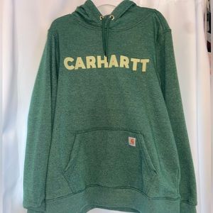 Large Green Carhartt Sweatshirt
